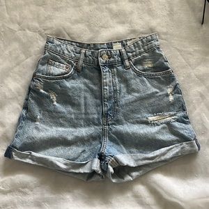 H&M mom shorts
